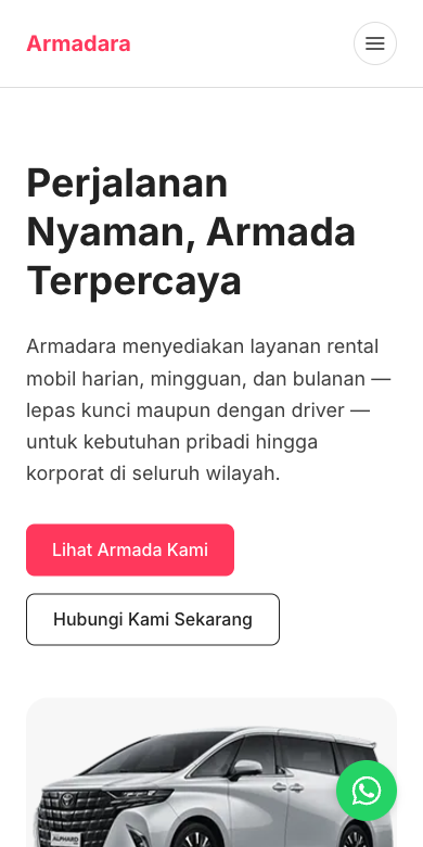 Tampilan mobile sample 02